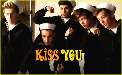 ترجمه متن و دانلود آهنگ Kiss You از One Direction